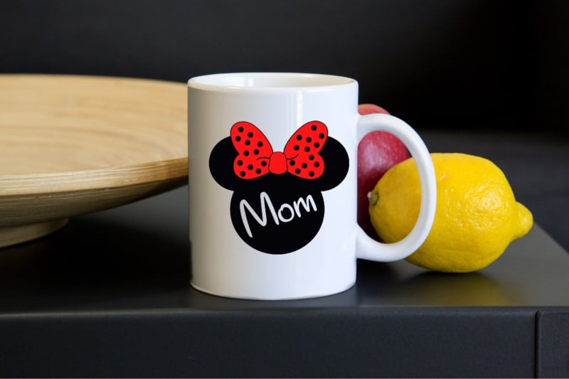 Mok Minny Mom zwart