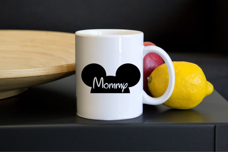 Mok Minny Mom zwart