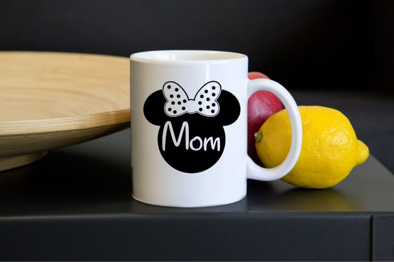 Mok Minny Mom zwart