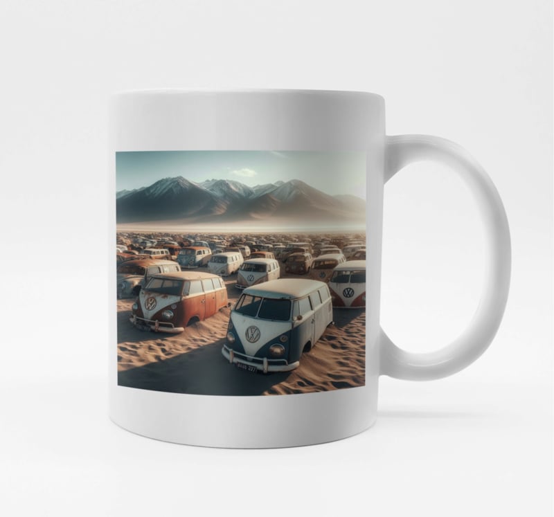 Mok Volkswagenkerkhof woestijn